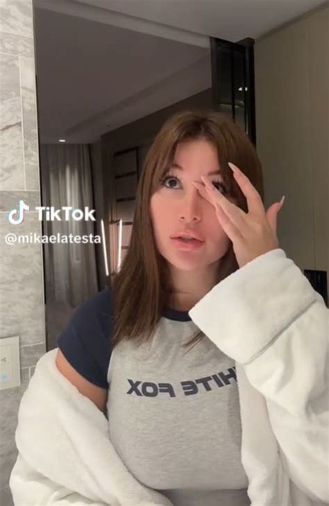 mikaela testa sex|Mikaela Testa Sextape Onlyfans Video